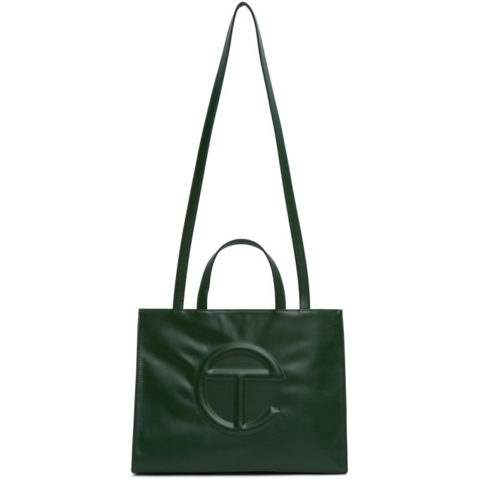Photo: Telfar Green Medium Shopper Tote