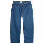 WTAPS Men's 13 Embroidered Straight Leg Denim Jeans in Indigo