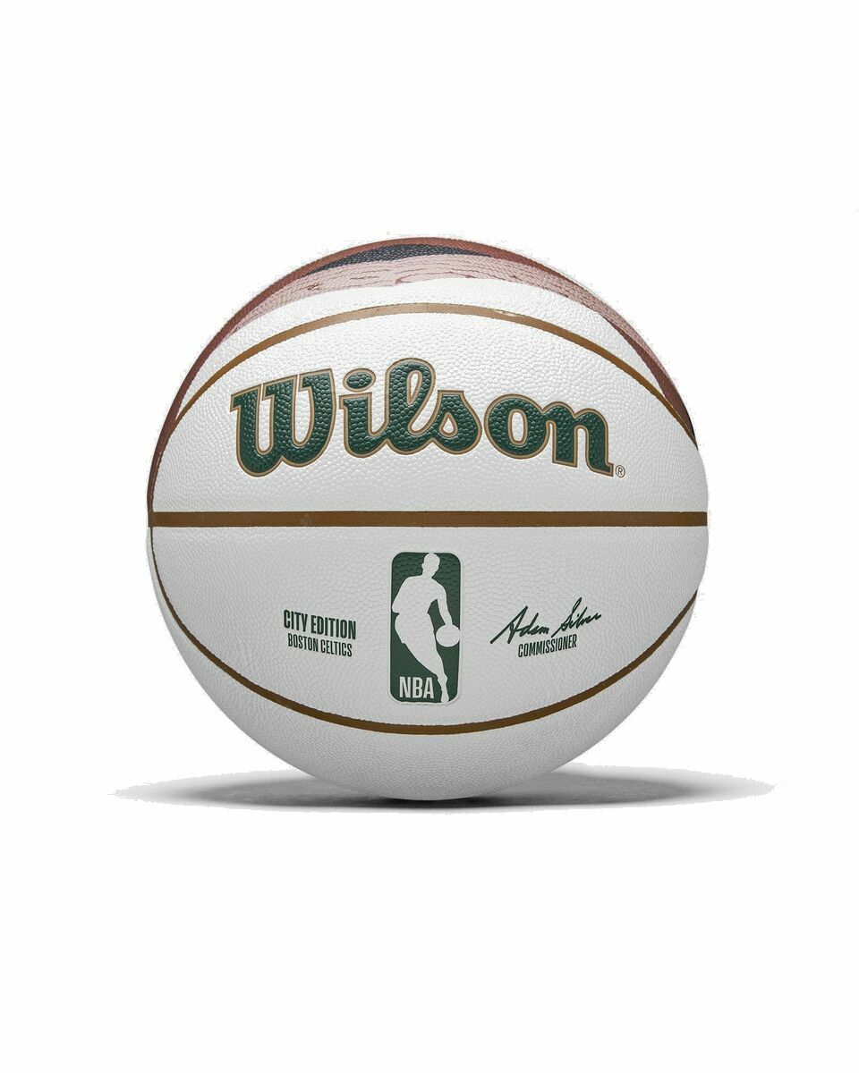 Photo: Wilson 2023 Nba Team City Collector Boston Celtics Size 7 Multi - Mens - Sports Equipment
