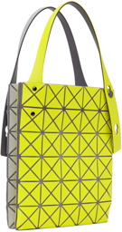 BAO BAO ISSEY MIYAKE Yellow & Gray Duo Mini Bag