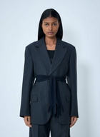 MM6 Maison Margiela Belted Blazer