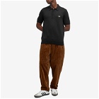Fred Perry Men's Classic Knit Polo Shirt in Black
