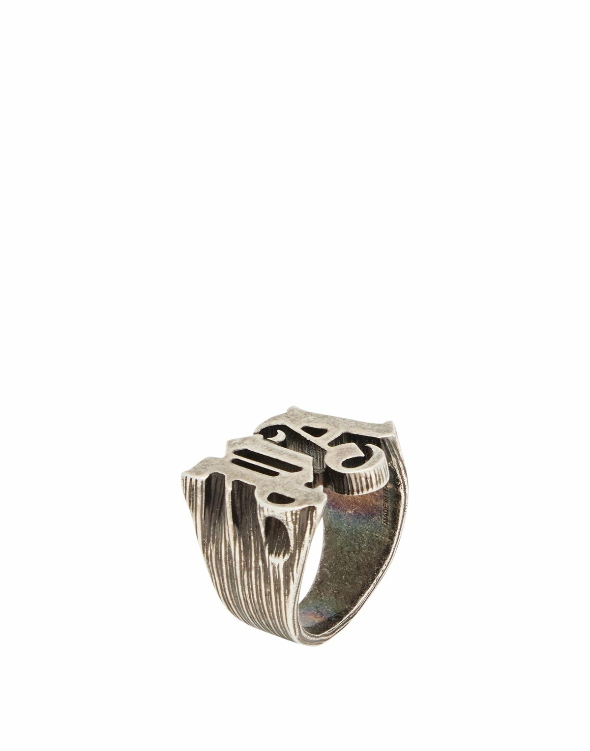 Palm Angels Womens Ring in Silver