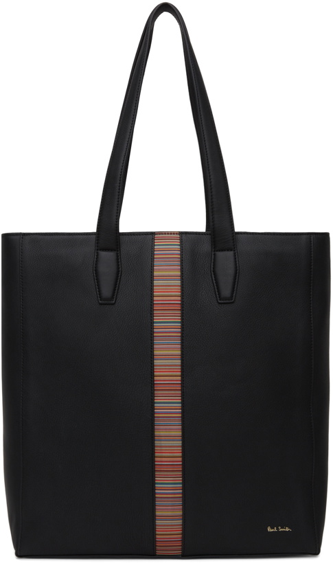 Photo: Paul Smith Black Signature Stripe Tote