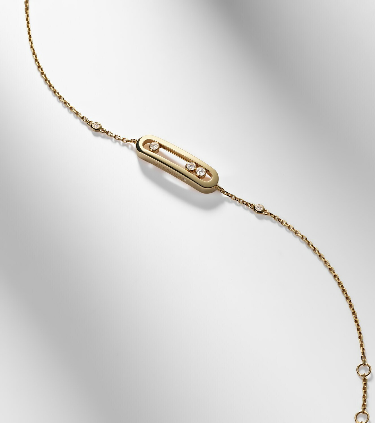 Messika Baby Move 18kt gold bracelet with diamonds