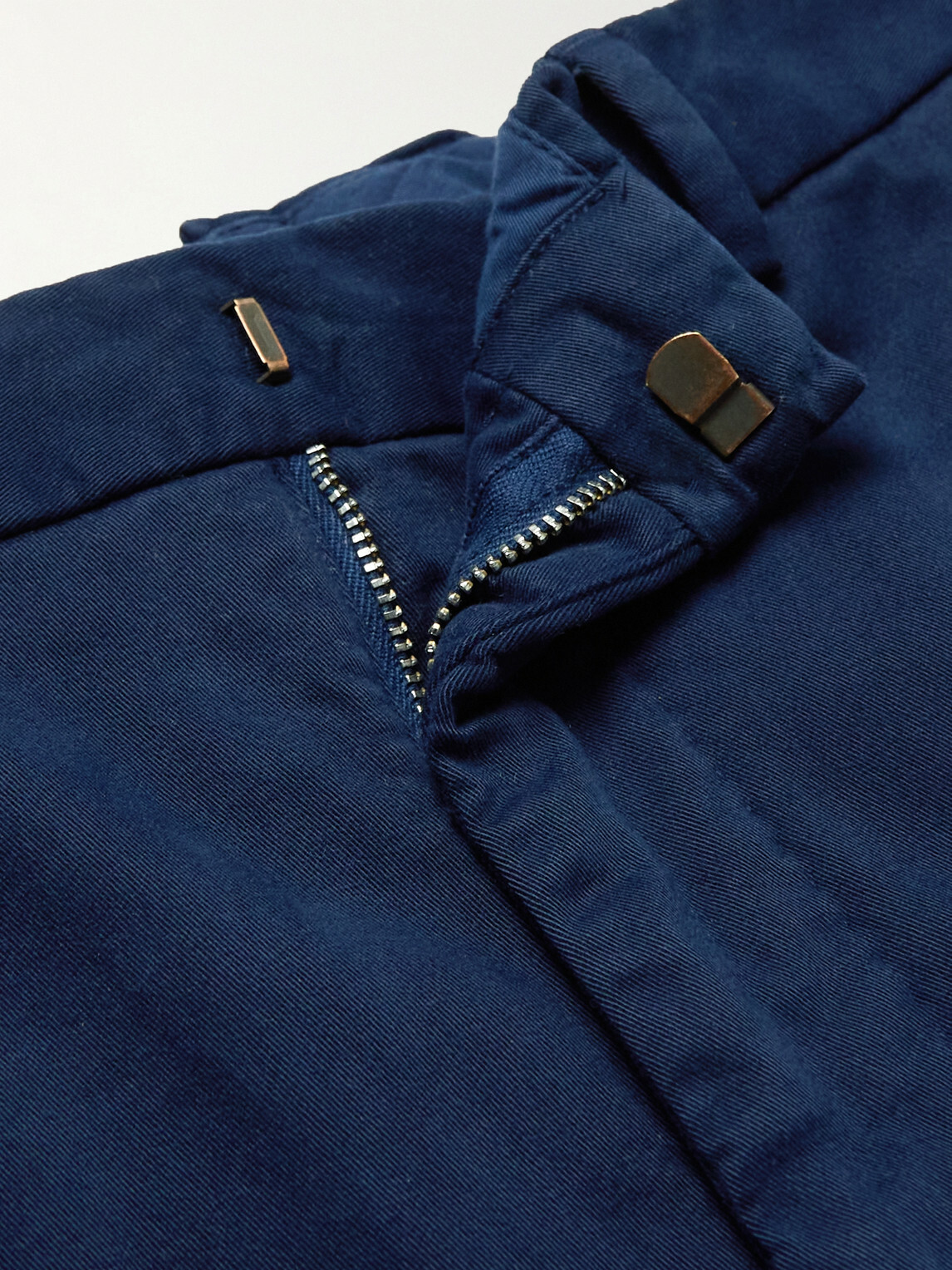 Polo Ralph Lauren - Straight-Leg Stretch-Cotton Twill Suit Trousers - Blue