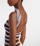 Cala de la Cruz Ornella striped midi dress