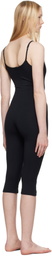 SKIMS Black Smooth Layers Capri Catsuit
