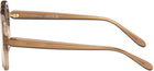 LOEWE Brown Slim Optical Glasses