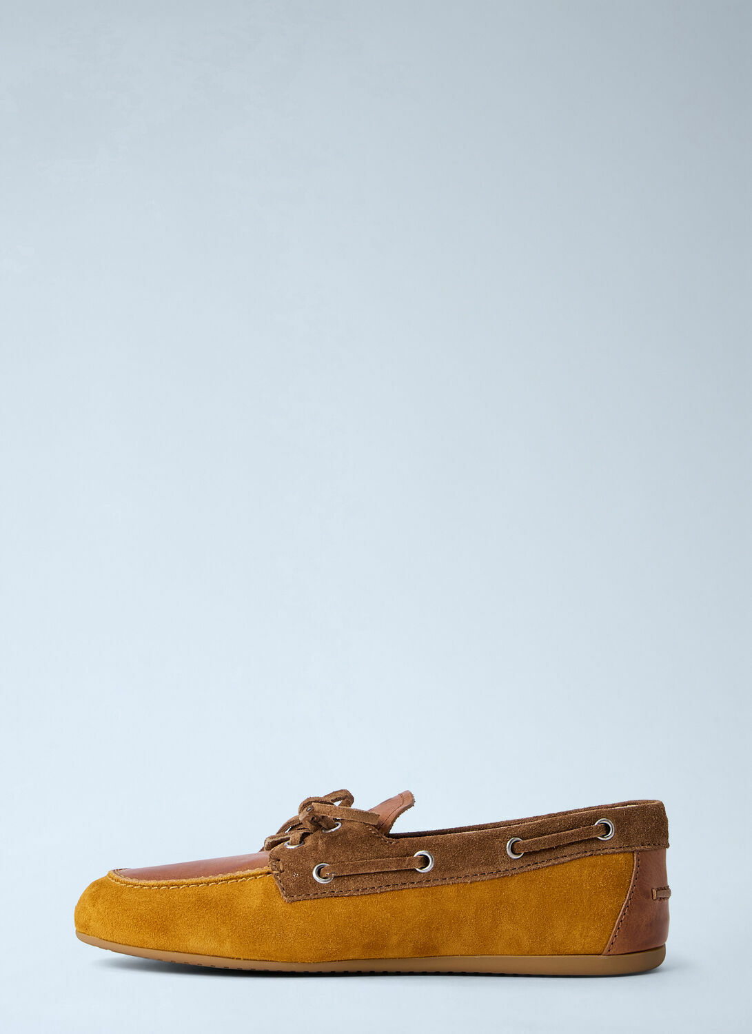 Miu Miu Suede Boat Shoes