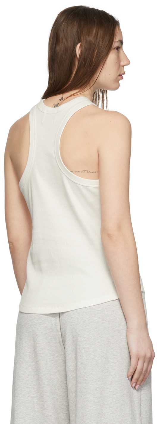 HALFBOY Off-White Car Tank Top