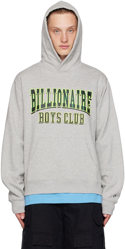 Photo: Billionaire Boys Club Gray Varsity Hoodie