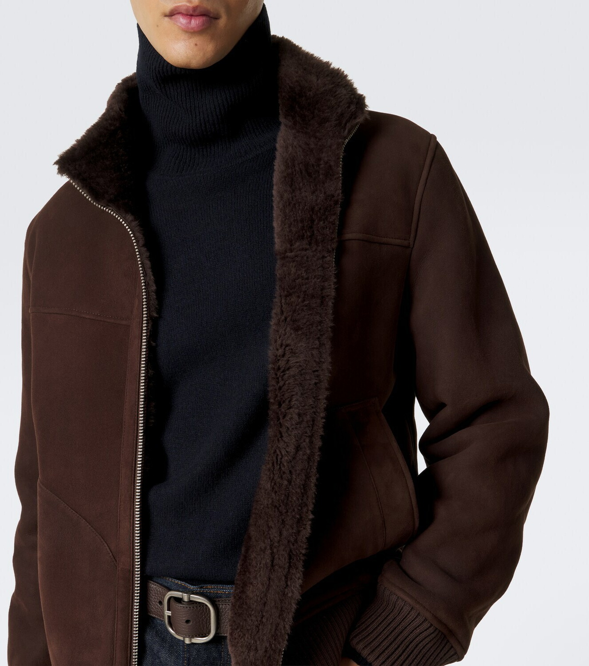 Arma Arek suede blouson jacket