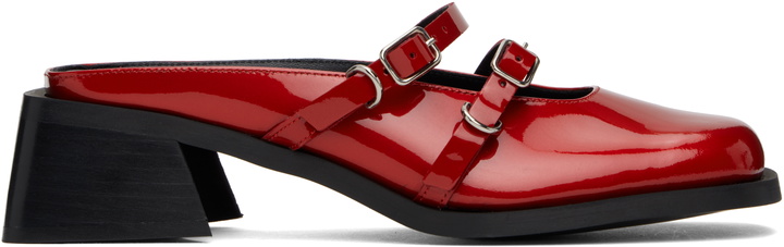 Photo: Justine Clenquet Red Andie Mules