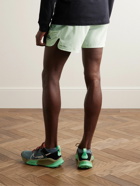Nike Running - Trail Second Sunrise Straight-Leg Dri-FIT Drawstring Shorts - Gray