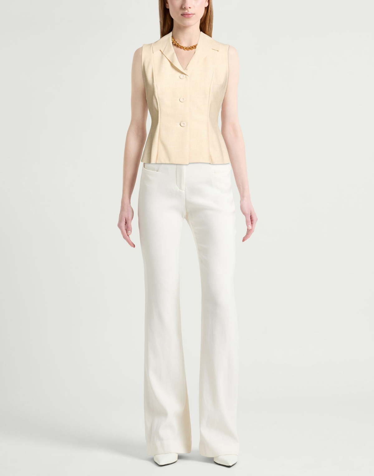 Chiara Boni La Petite Robe Womens Blazer Sand