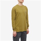 KAVU Men's Long Sleeve Busy Livin T-Shirt in Green Moss