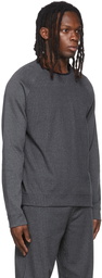 Paul Smith Grey Cotton Long Sleeve T-Shirt