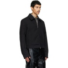 Dries Van Noten Black Wool Jacket