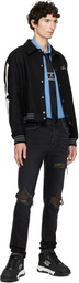 mastermind JAPAN Black Skull Tie