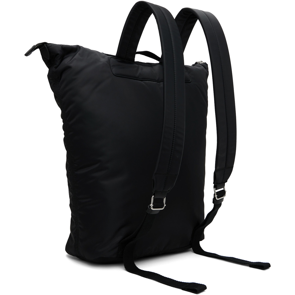 Maison Margiela Black Zip Backpack Maison Margiela