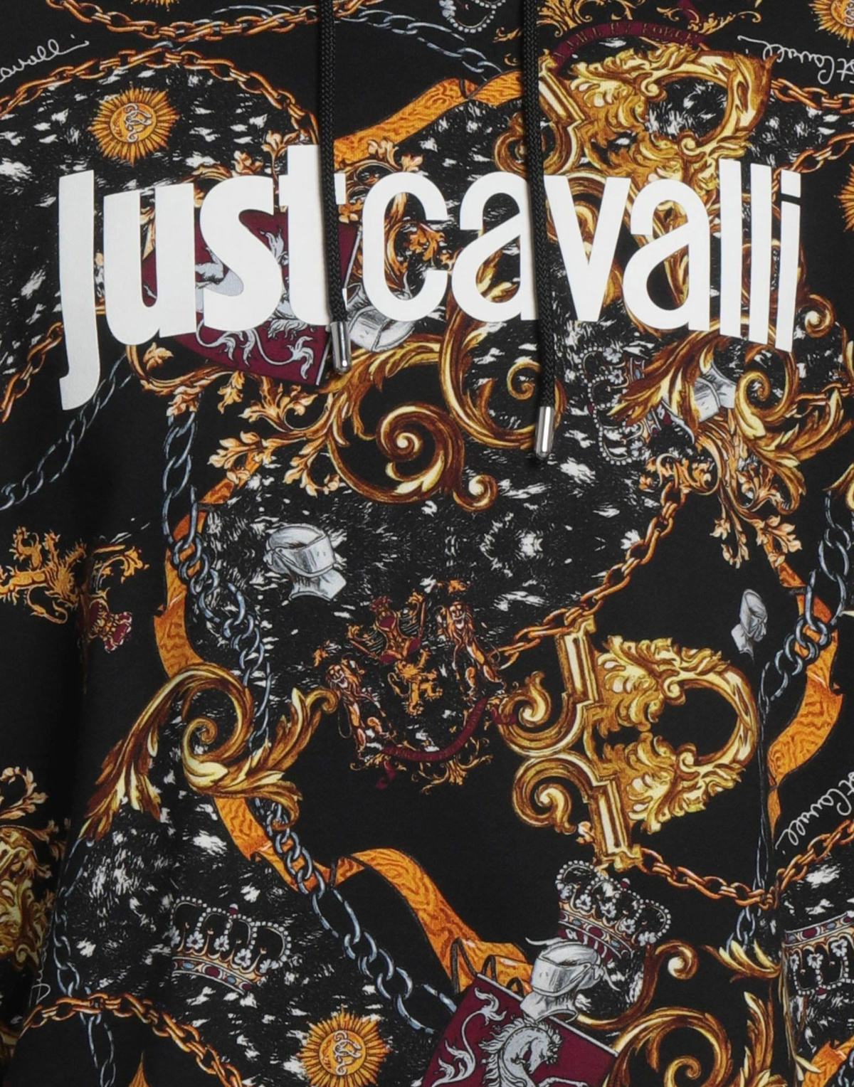 Just Cavalli Mens Sweatshirt in Black