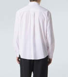 Simone Rocha Floral-appliqué cotton poplin shirt