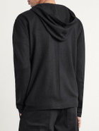 Rick Owens - Boiled-Cashmere Zip-Up Hoodie - Black