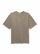 The Row - Steven Cotton-Jersey T-Shirt - Brown