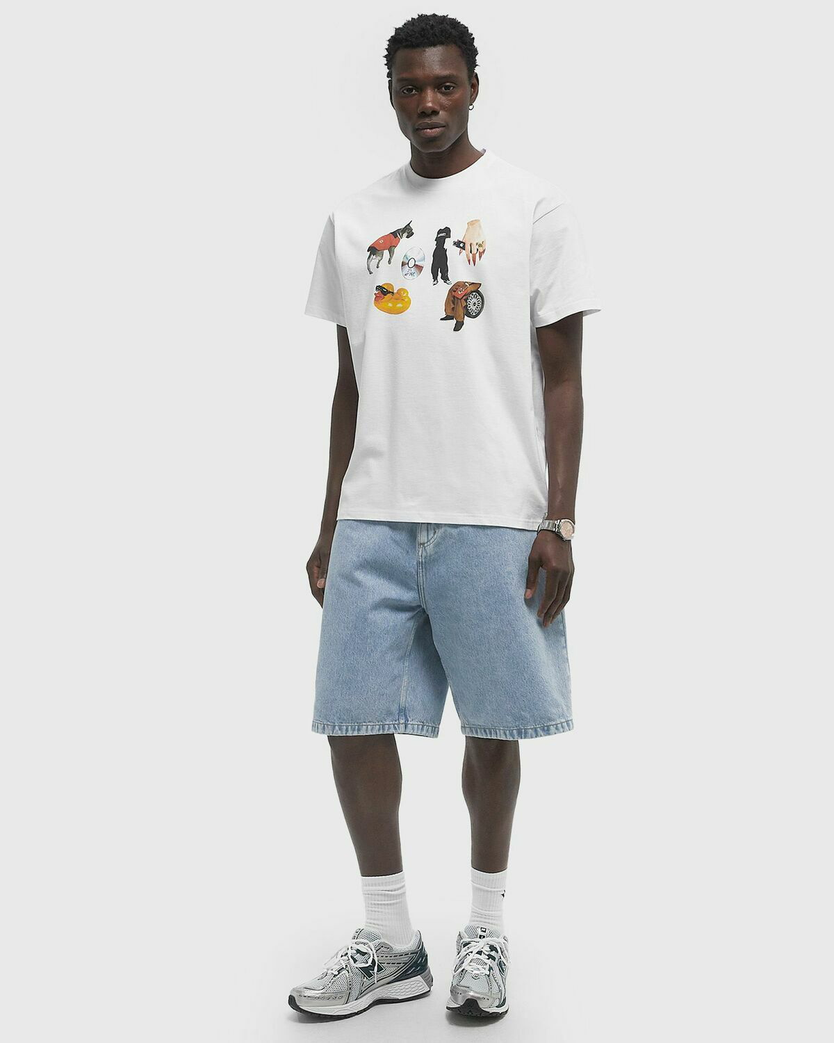 Carhartt WIP S/S Jacob Rochester Tee White Mens Shortsleefe Carhartt WIP S/S Jacob Rochester Tee White Mens Shortsleefe