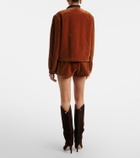 Blazé Milano Tinker cotton velvet shorts