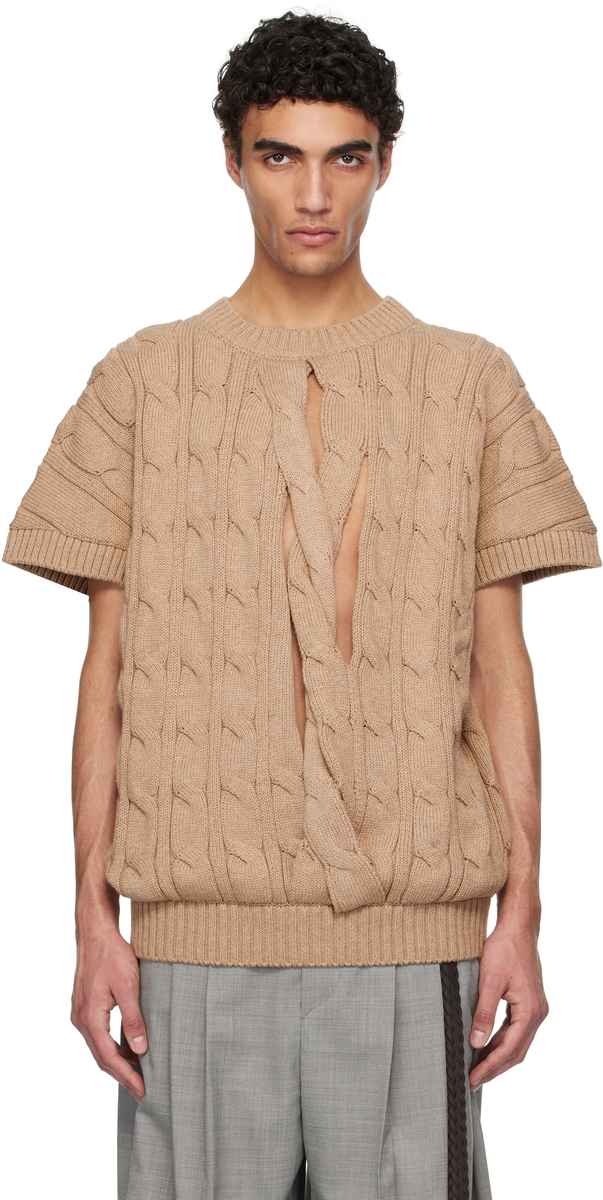 Hed Mayner Navy Thick Wool Turtleneck Sweater Hed Mayner