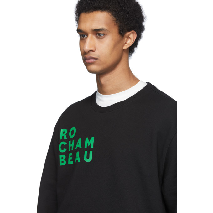 Rochambeau Black Core Sweatshirt