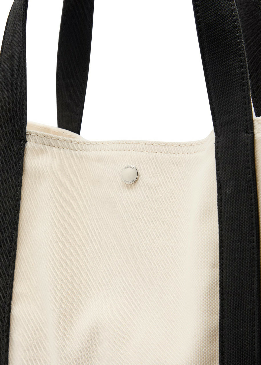 Toteme Beach Canvas Tote bag - Beige - One Size