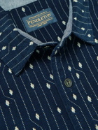 Pendleton - Cotton-Corduroy Jacquard Shirt - Blue