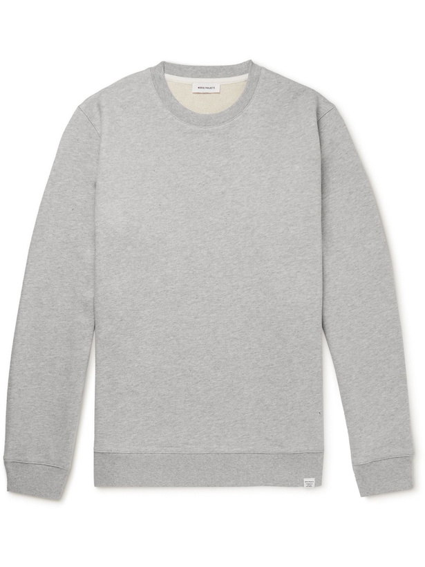 Photo: Norse Projects - Vagn Organic Cotton-Jersey Sweatshirt - Gray