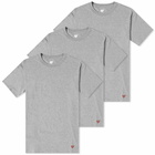 Human Made Men's 3 Pack T-Shirt in Grey