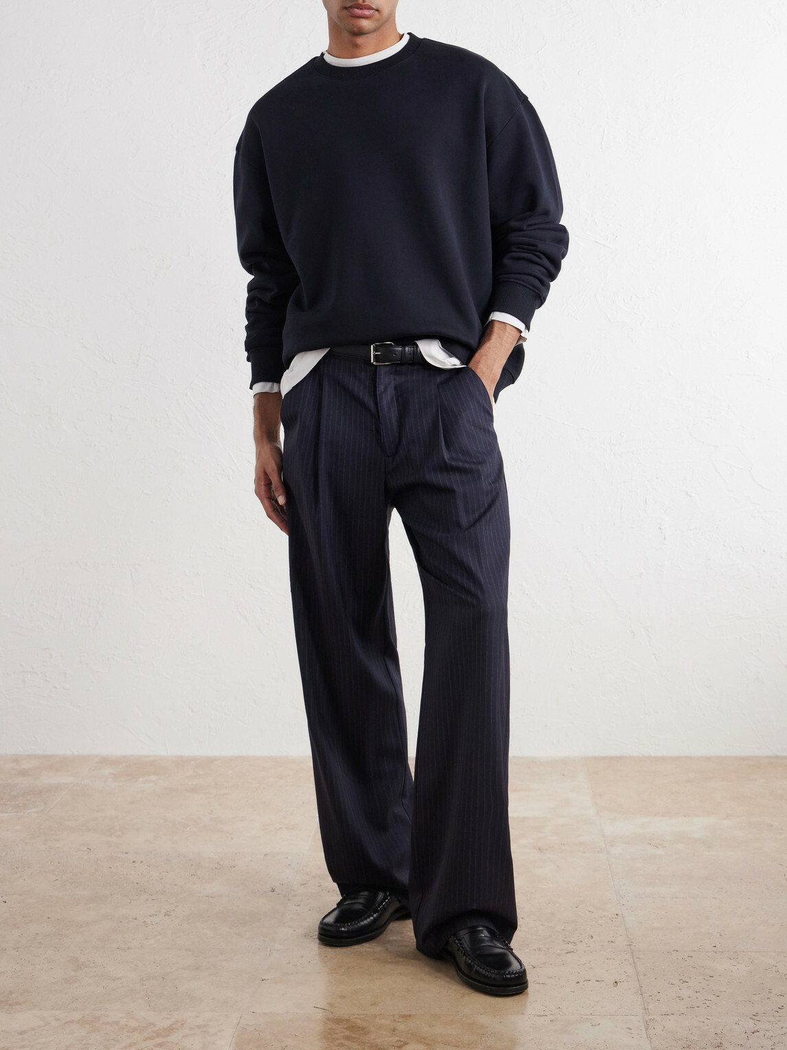 NN07 - David 3014 Organic Cotton-Jersey Sweatshirt - Blue
