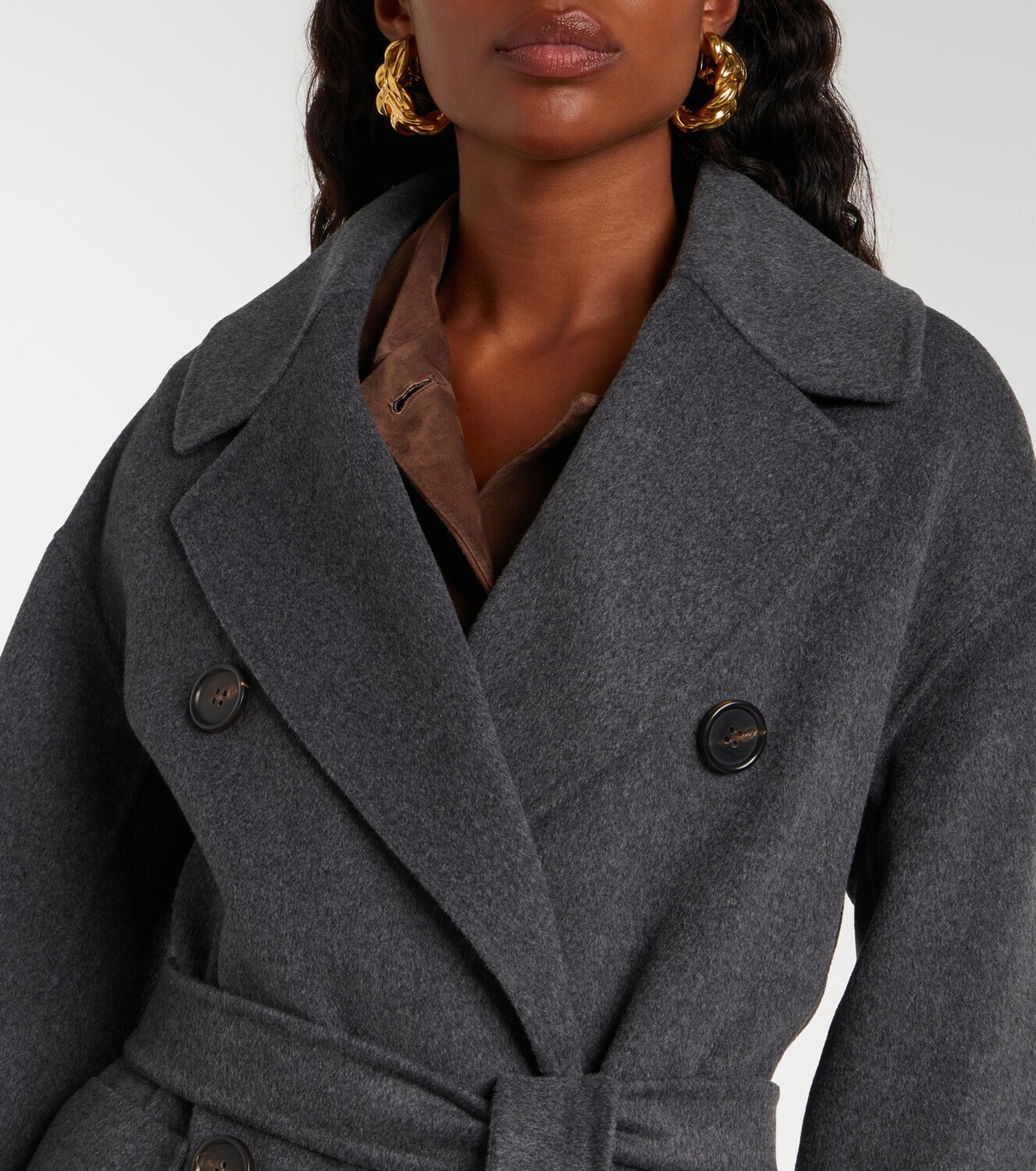'S Max Mara Ornella belted virgin wool coat