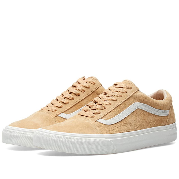 Photo: Vans Old Skool Pig Suede Neutrals