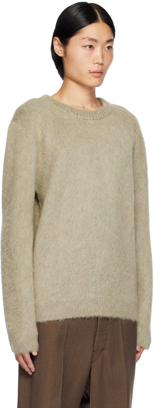 LEMAIRE Gray Brushed Sweater Lemaire