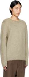 LEMAIRE Gray Brushed Sweater