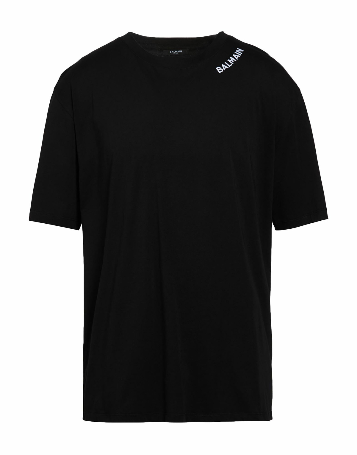 Balmain Mens T-shirt in Black