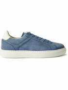 Brunello Cucinelli - Nubuck Sneakers - Blue