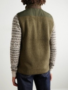Purdey - Shell-Trimmed Bouclé Gilet - Green