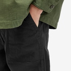orSlow Men's US Army Fatigue Pant in Black