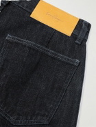 SECOND / LAYER - Valluco 2 Straight-Leg Raw Jeans - Blue