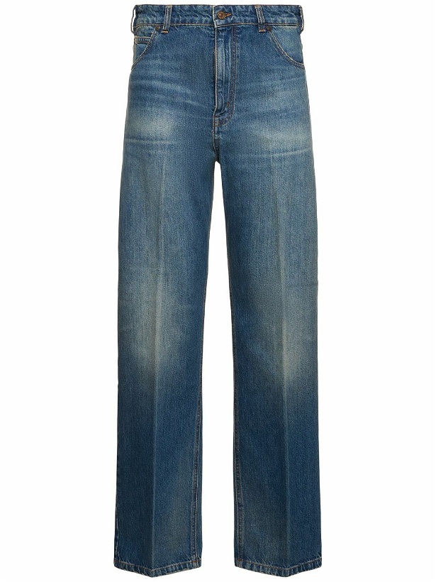 Photo: VICTORIA BECKHAM Relaxed Faded Straight Jeans