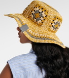 Loewe Paula's Ibiza crochet raffia bucket hat