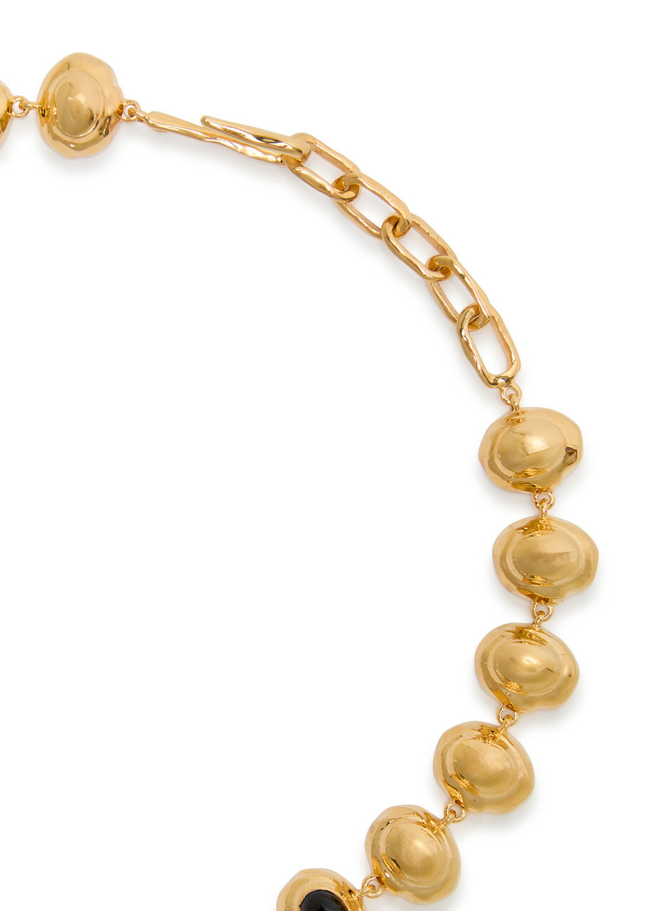 Joanna Laura Constantine Statement 18kt Gold-plated Choker - One Size